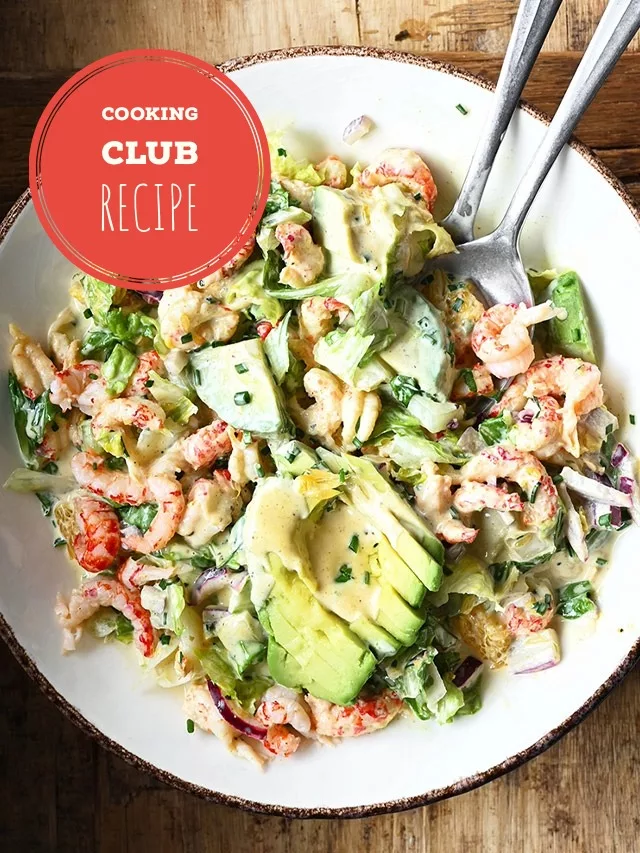 curried crayfish salad