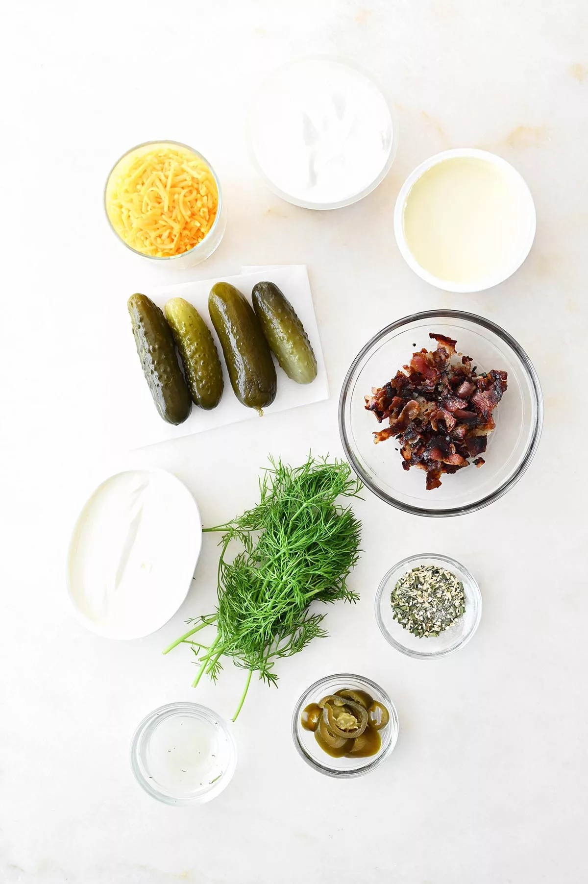 loaded dill pickle ranch dip