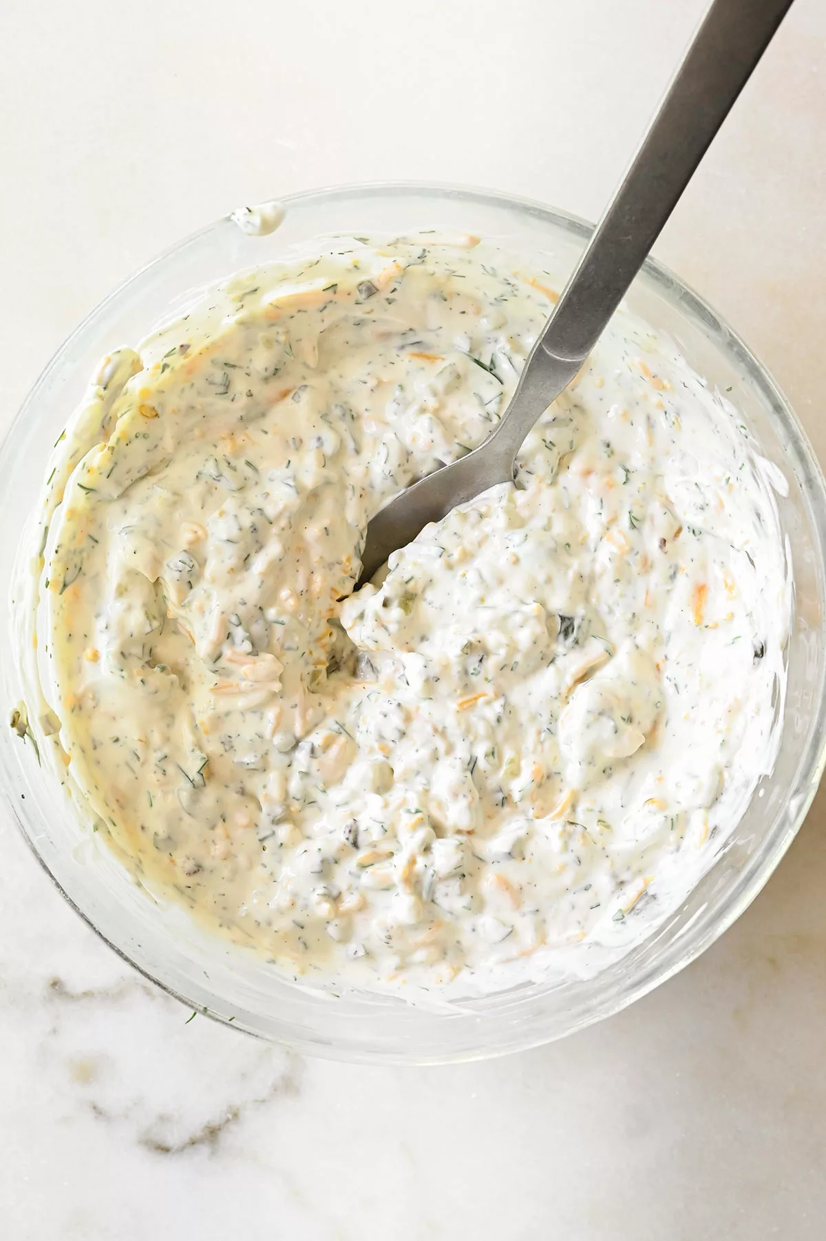 loaded dill pickle ranch dip