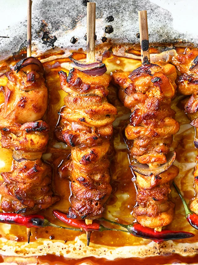 Kebab z kurczaka po koreańsku