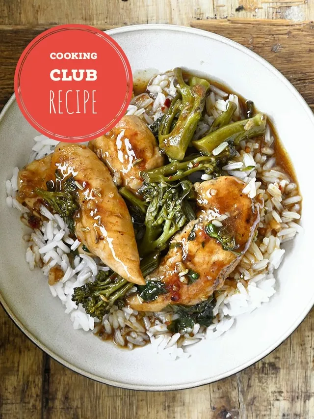 cumin chicken broccoli bowls