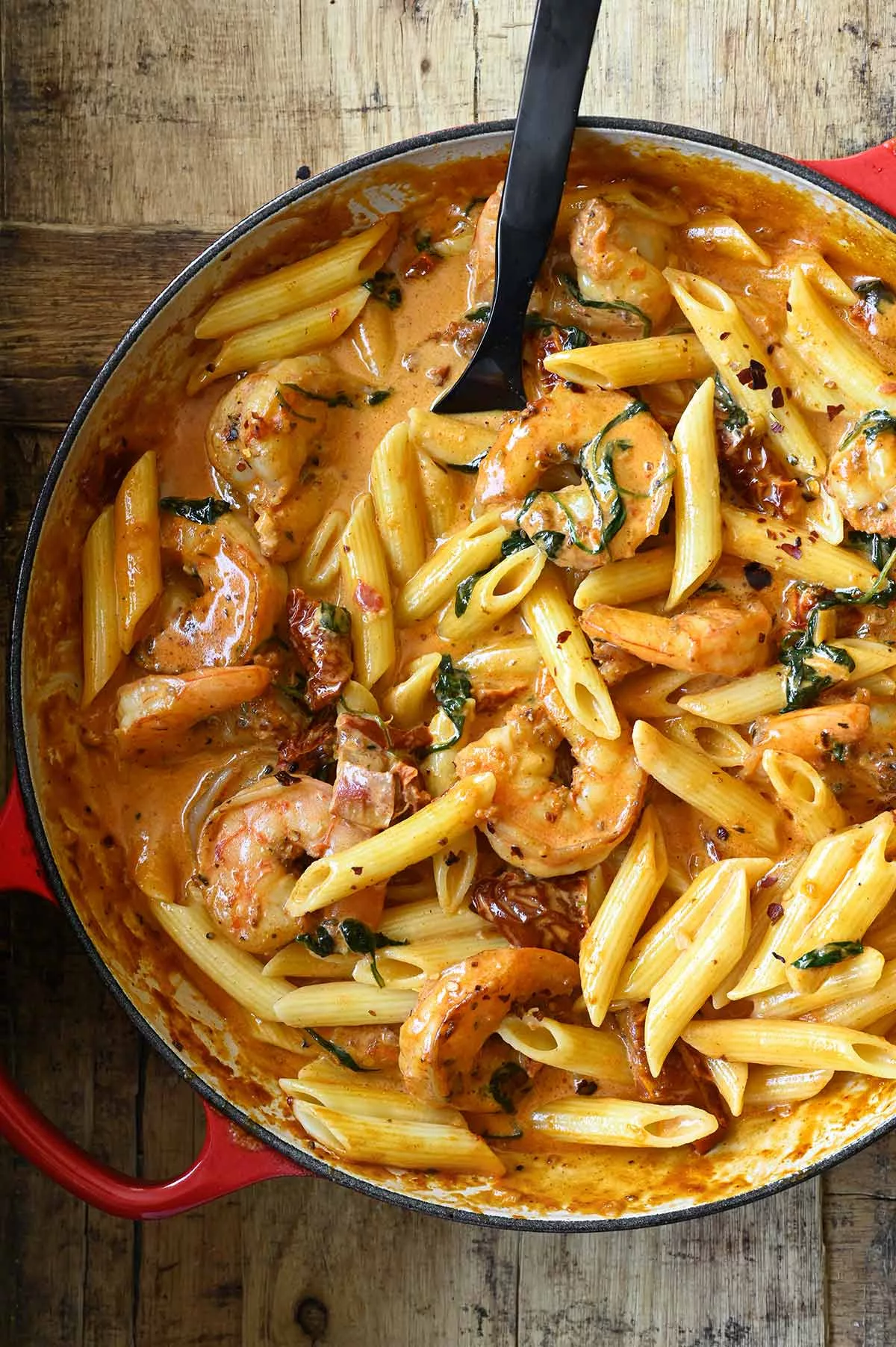tuscan shrimp pasta