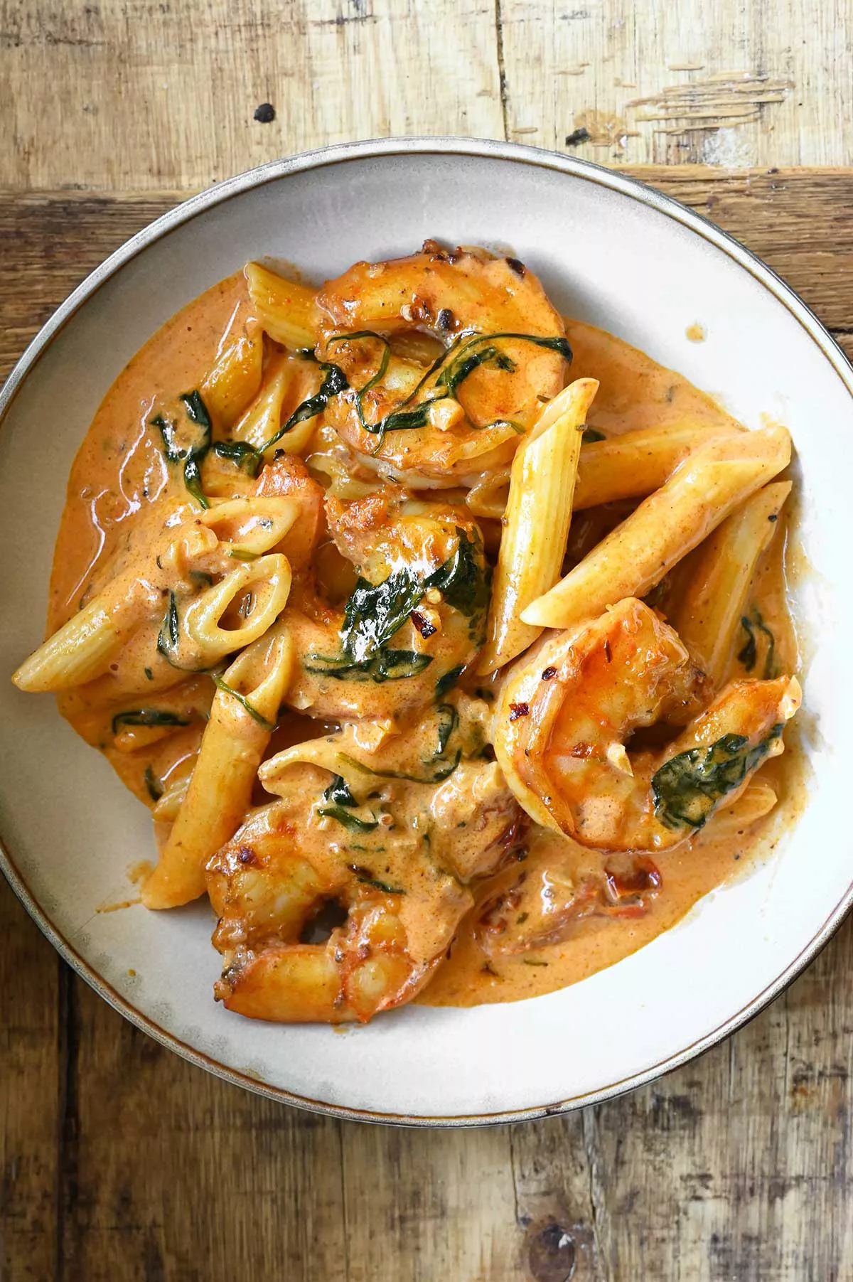 tuscan shrimp pasta