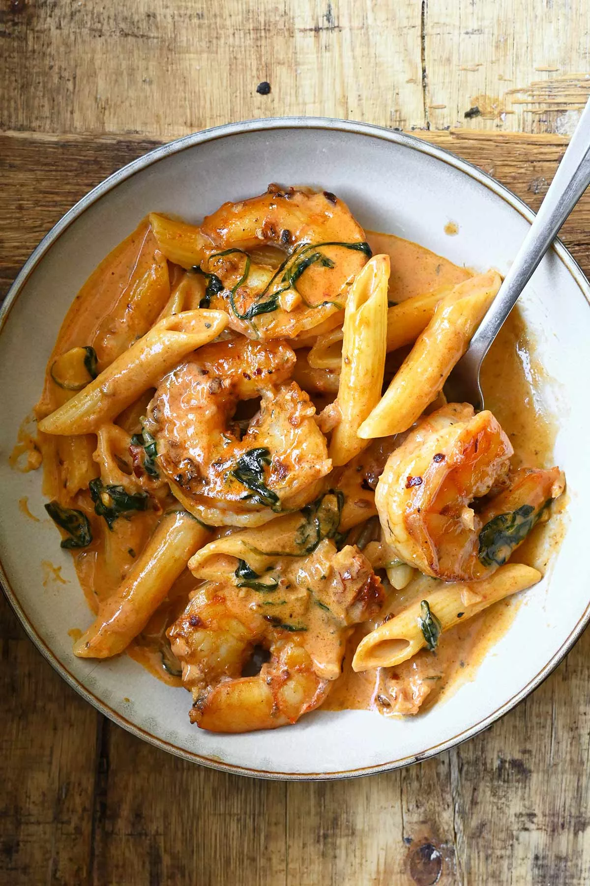 tuscan shrimp pasta