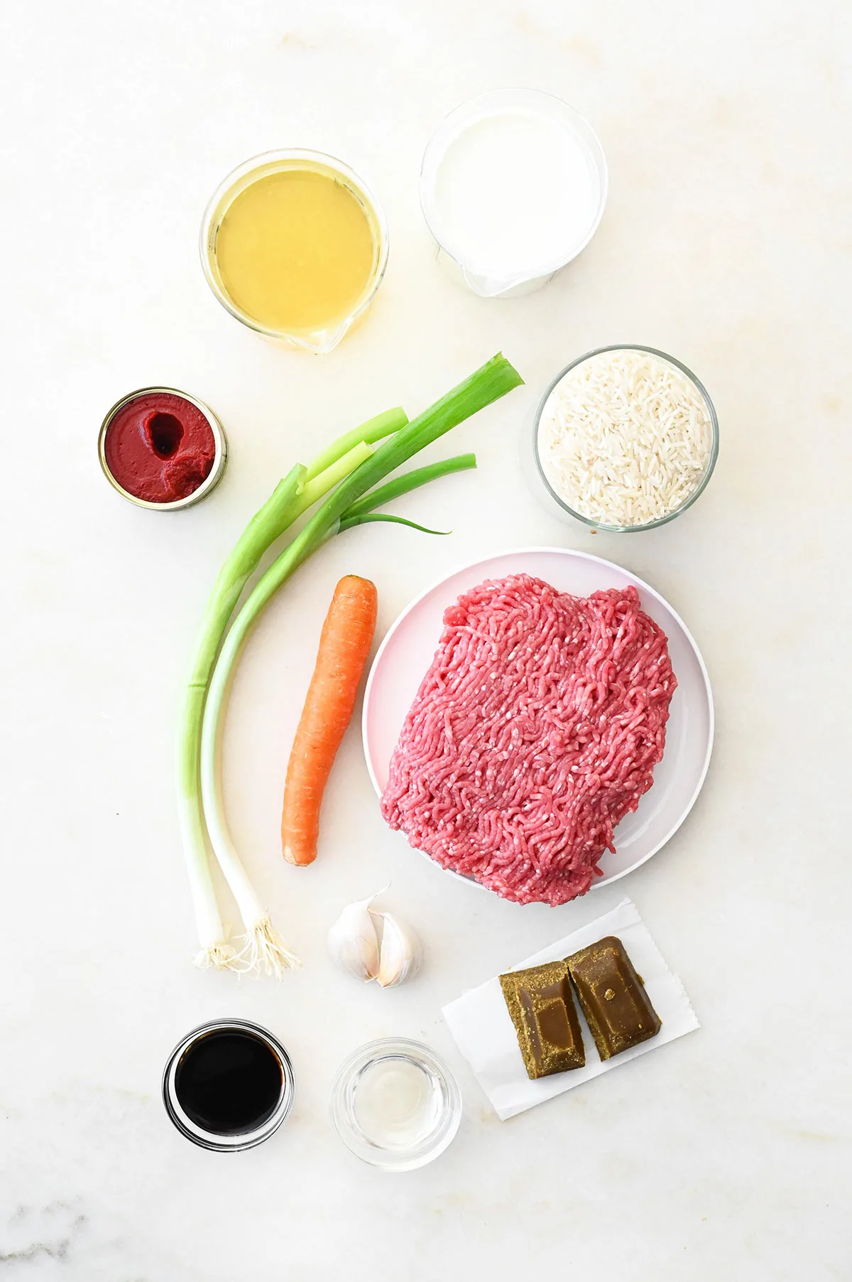 japanese ground beef curry bowls