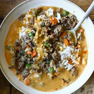 japanese ground beef curry bowls