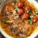 creamy garlic red pesto chicken