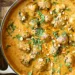 thai chicken meatballs in peanut sauce