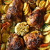 lebanese baked chicken with potatoes