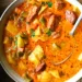 spanish potato soup with chorizo